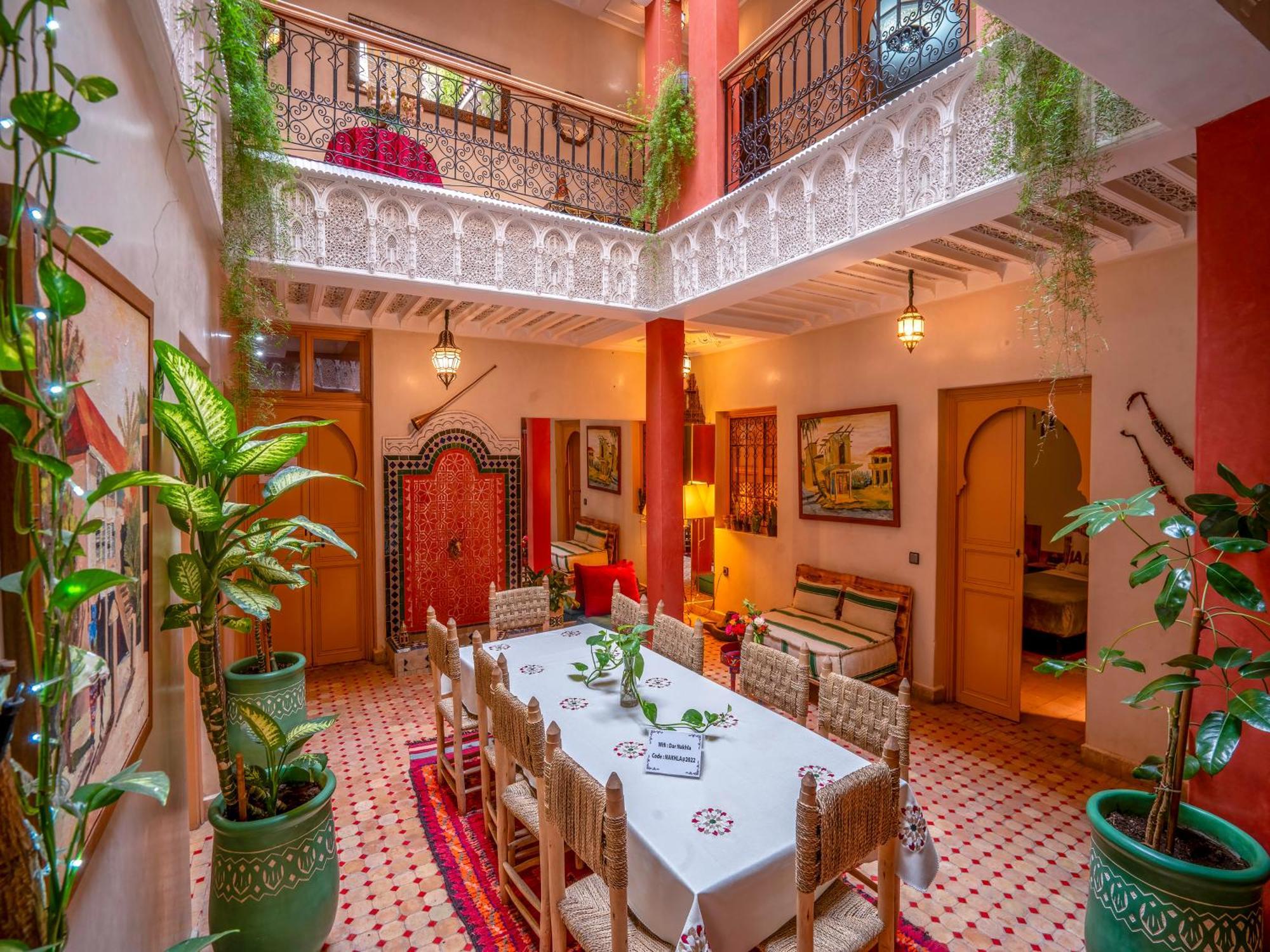 Riad Dar Ennakhla Marraquexe Exterior foto